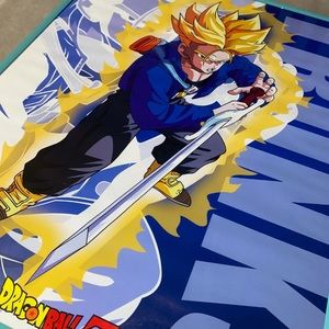 VTG Dragon Ball Z Trunks 2001 Rare Poster! Amazing